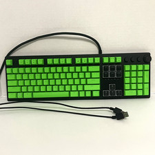 Razer Huntsman Elite RGB Gaming Keyboard Purple Optical Switches Custom Keycaps picture