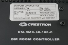 Crestron DM-RMC-4K-100-C DigitalMedia 4K Room Controller HDBaseT Used picture