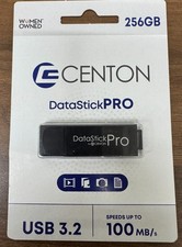 Centon DataStick Pro 256GB USB 3.2 Type-A Flash Drive, Black (C1-U3P6-256G) picture