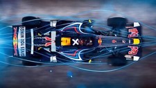 Cars formula one red bull Desk Mat Stitched picture