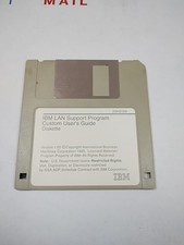 Floppy Disk IBM Local Area Network Program Support LAN 25H3189 Guide User  picture