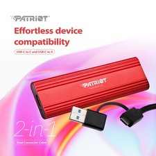 Patriot TLite 2TB External Portable SSD USB 3.2 Type-C OTG Mobile/PC/Laptop/MAC picture