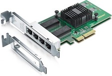 HFiber Gigabit 4-Port Network Card Intel I350- picture