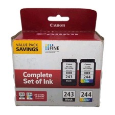 Canon 243 / 244 Value Pack Standard Capacity Ink Cartridges Black & Color Sealed picture