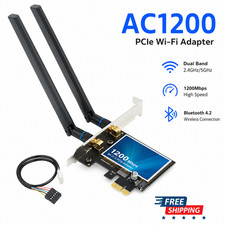 FENVI AC1200 PCIe WiFi Card Bluetooth 4.2 Dual Band 1200Mbps Adapter for PC picture