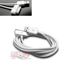 100X 6FT USB 30PIN WHITE CABLE DATA CHARGER FOR GALAXY TAB 7.0 PLUS 8.9 10.1 picture