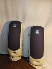 🔥 Vintage JBL Platinum Series Wired Computer Monitor PC Speakers Tested Hooks picture