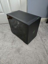 Razer Tomahawk Mini-ITX Gaming Case Dual-Sided Tempered Glass Swivel Doors picture