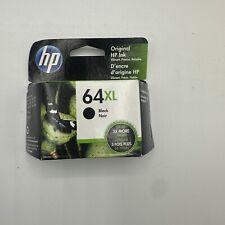 Genuine HP 64XL High Yield Black Ink Cartridge N9J92AN OEM Sealed Jun 2023 picture