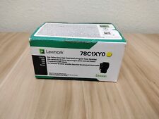 Lexmark (Unison) 78C1XY0 Yellow Extra High Yield Return Program Toner Cartridge picture