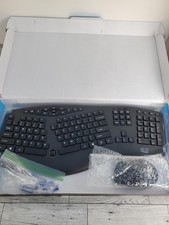 Adesso Tru-Form Media 1600 Wireless RF Ergonomic Keyboard Mouse WKB-1600CB Black picture