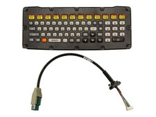 Zebra USB HEATED KEYBOARD QWERTY Keyboard QWERTY Black Yellow KYBD-QW-VC80-S-1 picture