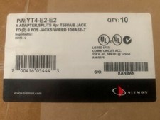Siemon YT4-E2-E2 | Modular Y Adapter, 4-Pair T568A/B 10BASE-T Splitter X 8 picture