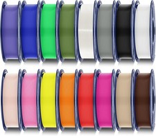 16 Color PLA Filament Bundle Multicolor 3D Printer 1.75mm Individually picture