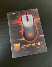 SEALED Unbreakable M-1 Wired Gaming Mouse – PC LED Gaming Mouse with 12000DPI picture