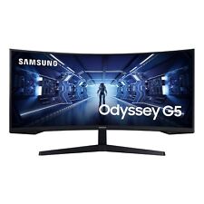 SAMSUNG 34-Inch Odyssey G5 Ultra-Wide Gaming Monitor with 1000R Curved Screen, picture