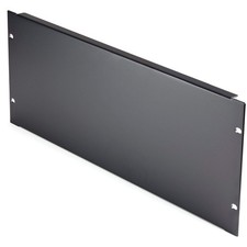 StarTech RKPNL4U — 4U Rackmount Blank Panel (Steel, Black Powder‑Coated) picture