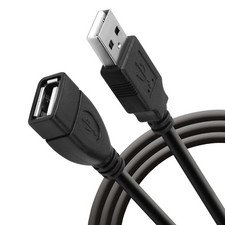 USB 2.0 A Male to A Female Extension Cable Extender Adapter Long Cord 16 ft zz picture