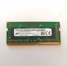 Micron 4GB DDR4 SO-DIMM 260 Pin RAM Memory Module - 1Rx16 PC4-2666V-SC0-11 picture