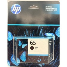 HP 65 Black Original Ink Cartridge N9K02AN Factory Sealed (Exp NOV 2025) picture