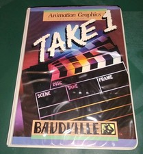 Take 1 Animation Graphics Apple II Baudville Complete w/ Disks picture