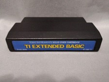 Texas Instruments ti-99/4a Extended Basic 1982 PHM 3026 Cartridge Command Module picture