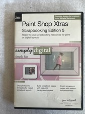 Paint Shop Xtras Scrapbooking Edition 5 PC CD-ROM 2004 Creating Digital Layouts picture