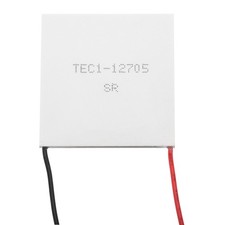 TEC1-12705 Semiconductor Refrigeration Tablets 15.8V 5A 43W Heatsink 50x50mm picture