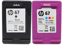 HP 67 Black / Color Combo Ink Cartridges Genuine picture