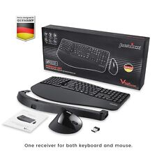 Perixx Periduo-605 Wireless Ergonomic Split Keyboard and Vertical Mouse Combo  picture
