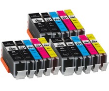 15PK Printer Ink + smartchip for PGI-250XL CLI-251XL Canon MX922 MX722 MG6420 picture