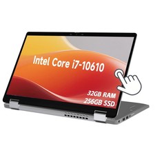 Dell Amazon Dell Latitude 7410 2 in 1 Core i7-1061U 32GB RAM 256GB SSD W11 picture