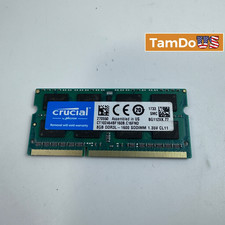 Crucial 8GB DDR3L 1600MHz PC3L-12800S SO-DIMM Laptop RAM picture