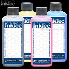 1L InkTec® Pigment Printer Refill Ink Set Fill In CISS 80 For HP picture