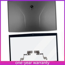 New DELL ALIENWARE M17X R3 R4 LCD Back Cover//Front Bezel/Hinges 02NH6T 2NH6T picture