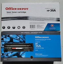 Office Depot 2 Pack HP 36A LaserJet Toner Cartridge CB436A M1120 M1522 P1505 picture