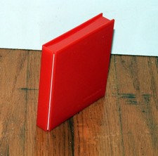 Red Media Mate 3-1/2-inch floppy disk storage box. Holds 4 diskettes picture