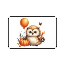 Gothic Owl Desk Mat AOP Halloween Owl Witchy Office Mouse Pad picture