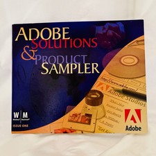 Promotional Adobe Solutions &Product Sampler Tryout Versions Issue One Graphic picture