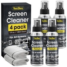 Ultimate Screen Cleaner Spray Set: 16oz with Microfiber Cloths for Electronics picture