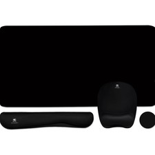 Keyboard Wrist Rest Large Mouse Pad Wrist Support for Computer, 4 in 1 Memory... picture