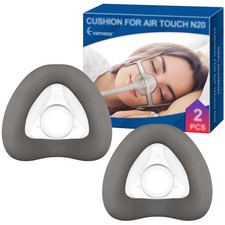 Nasal Mask Cushion Medium for N20 2-Pack- Memory Foam Leak-Free Seal picture