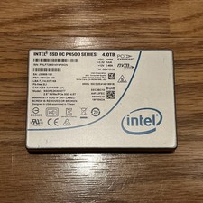 Intel DC P4500 Series 4TB NVME PCIE 2.5