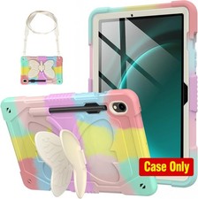Kawaii Butterfly Stand Case for Samsung Galaxy Tab S10 Lite 10.9 Inch with Pen picture