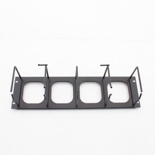 Hubbell Black Horizontal Patch Cord Cable Manager 3RU 4