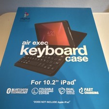 Digital Basics Air Exec Bluetooth Keyboard Case 10.2in iPad Black picture