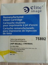 Elite Image Remanufactured Inkjet Cartridge 951XL Yellow 75892 picture