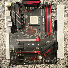 MSI B450 Gaming Plus ATX AM4 Motherboard w/ AMD Ryzen 5 3600 3.6GHz picture