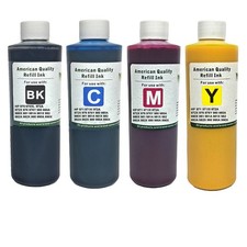 Ink Refill Bottles Pigment Ink BKCMY for HP 982 982A 982X 990 990A 990X-4x500ml picture