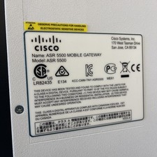 Cisco ASR 5500 Mobile Gateway Chassis ASR55-CHS-SYS-U | 14 Cards | 4x UDPC2 picture